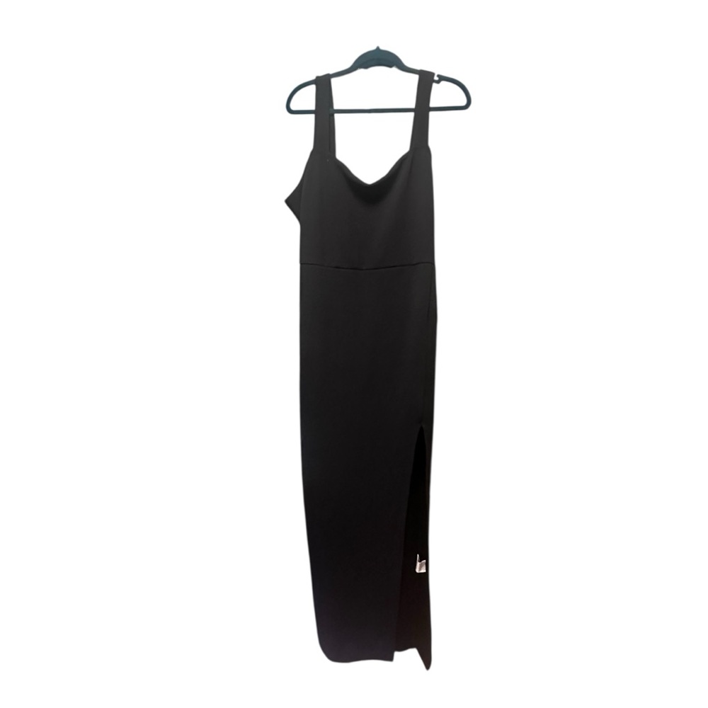 NWOT SHEIN Simple Black Dress - Picture 3 of 6